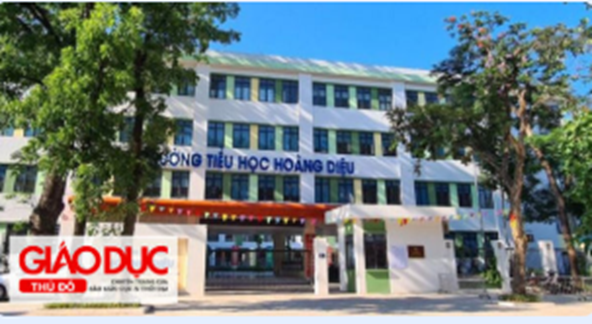 Trường Tiểu học Hoàng Diệu là lá cờ đầu trong dạy và học