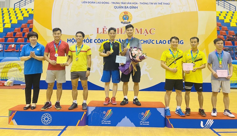 Trường Tiểu học Hoàng Diệu sôi nổi tham gia Hội khỏe công nhân, viên chức, lao động quận Ba Đình năm 2022