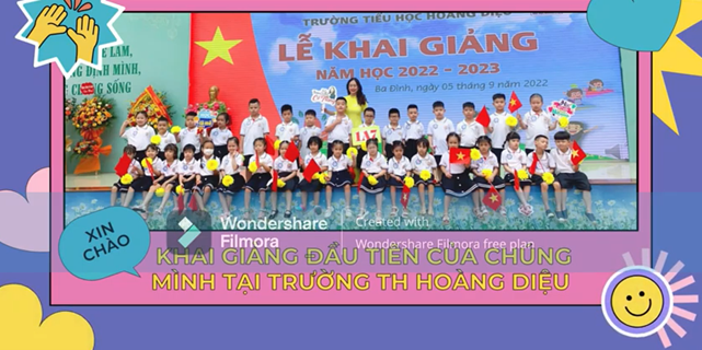 Video của lớp 1A7 tham gia cuộc thi "ảnh, video clip, phóng sự, tin bài với chủ đề “Lớp học hạnh phúc”