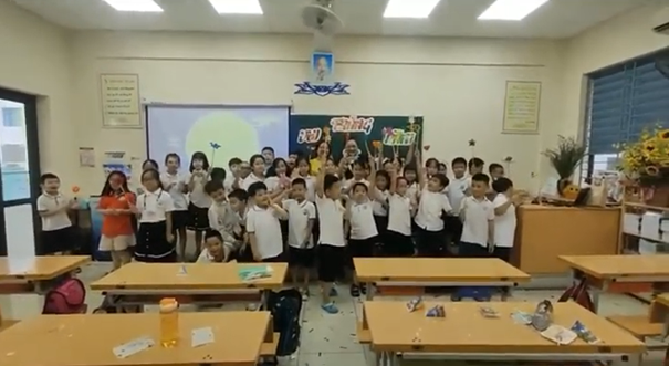 Video của lớp 3A3 tham gia cuộc thi "ảnh, video clip, phóng sự, tin bài với chủ đề “Lớp học hạnh phúc”