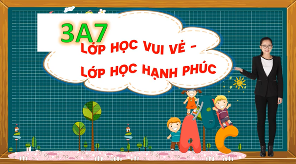 Video của lớp 3A7 tham gia cuộc thi "ảnh, video clip, phóng sự, tin bài với chủ đề “Lớp học hạnh phúc”