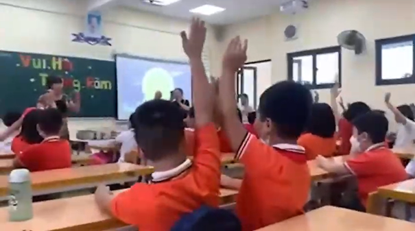 Video của lớp 4A3 tham gia cuộc thi "ảnh, video clip, phóng sự, tin bài với chủ đề “Lớp học hạnh phúc”