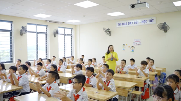 Video của lớp 4A7 tham gia cuộc thi "ảnh, video clip, phóng sự, tin bài với chủ đề “Lớp học hạnh phúc”