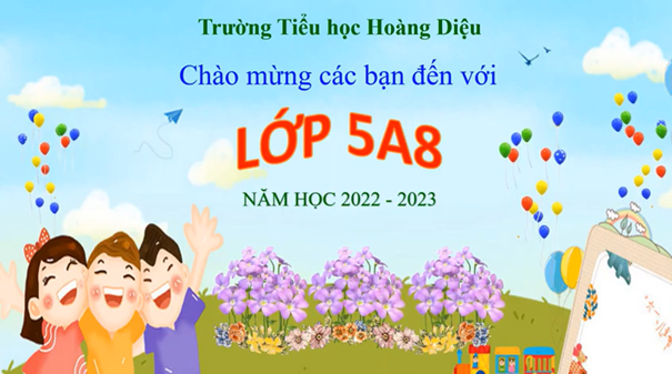 Video của lớp 5A8 tham gia cuộc thi "ảnh, video clip, phóng sự, tin bài với chủ đề “Lớp học hạnh phúc”
