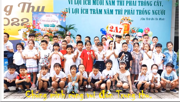 Video của lớp 2A7 tham gia cuộc thi "ảnh, video clip, phóng sự, tin bài với chủ đề “Lớp học hạnh phúc”