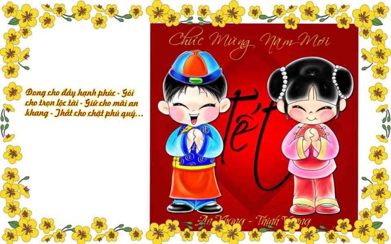 Thơ hay về Tết cho các con học sinh