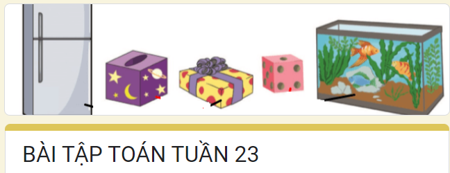 Bài tập Toán cuối tuần 23 - Lớp 5