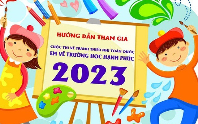Liên đội trường Tiểu học Hoàng Diệu phát động cuộc thi vẽ tranh "Em vẽ về lớp học hạnh phúc"