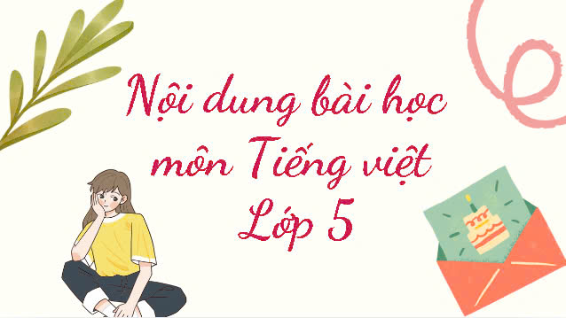 Bài tập Tiếng Việt cuối tuần 13 - Lớp 5