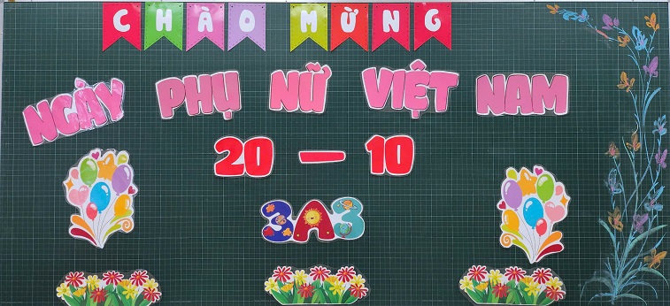 Các hoạt động kỉ niệm ngày Phụ nữ Việt Nam 20/10 của học sinh khối 3 trường Tiểu học Hoàng Diệu