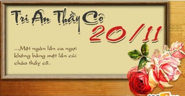 Những bài thơ tràn đầy cảm xúc về tình thầy trò nhân ngày 20/11