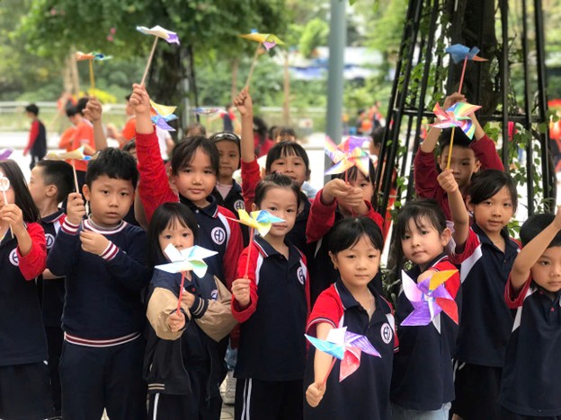 Những tiết học Stem bổ ích và trải nghiệm thú vị của học sinh lớp 1 Trường Tiểu học Hoàng Diệu