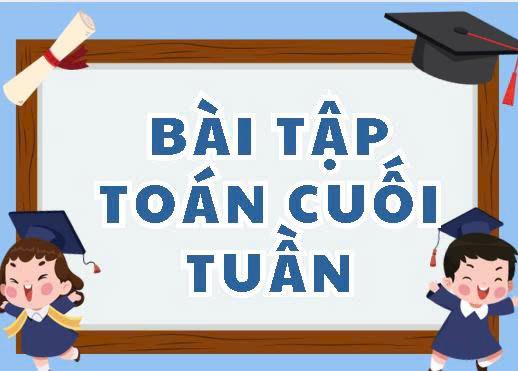 Bài tập Toán tuần 2 lớp 5