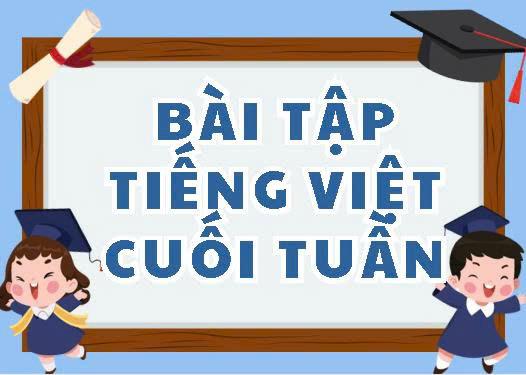 Bài tập Tiếng Việt tuần 2 lớp 5