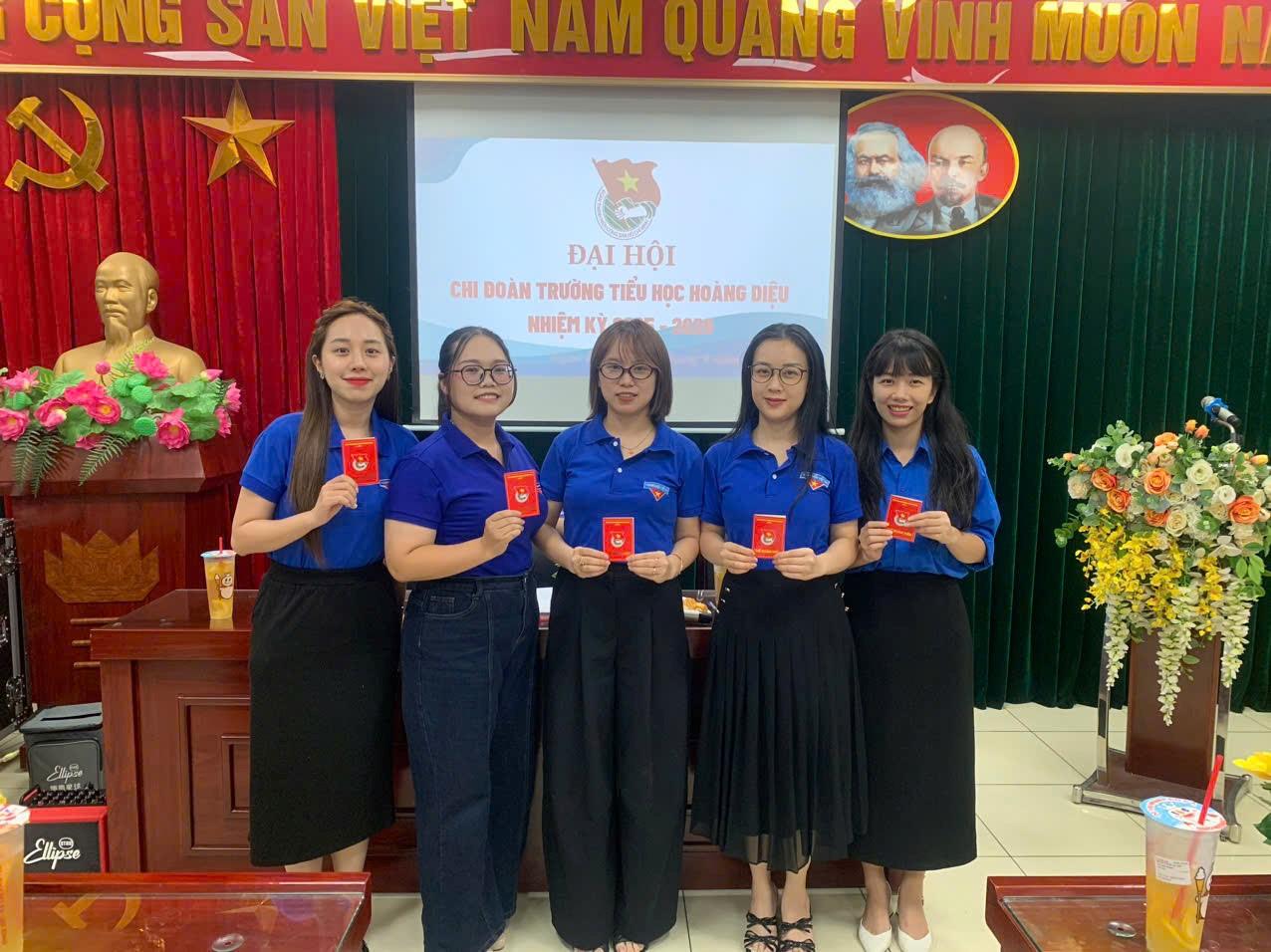 Chi đoàn Trường Tiểu học Hoàng Diệu tổ chức thành công Đại hội Chi đoàn nhiệm kỳ 2025 – 2026