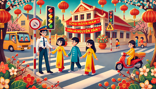 Bài tuyên truyền đảm bảo trật tự an toàn giao thông trong dịp Tết Nguyên đán Ất Tỵ (2025)