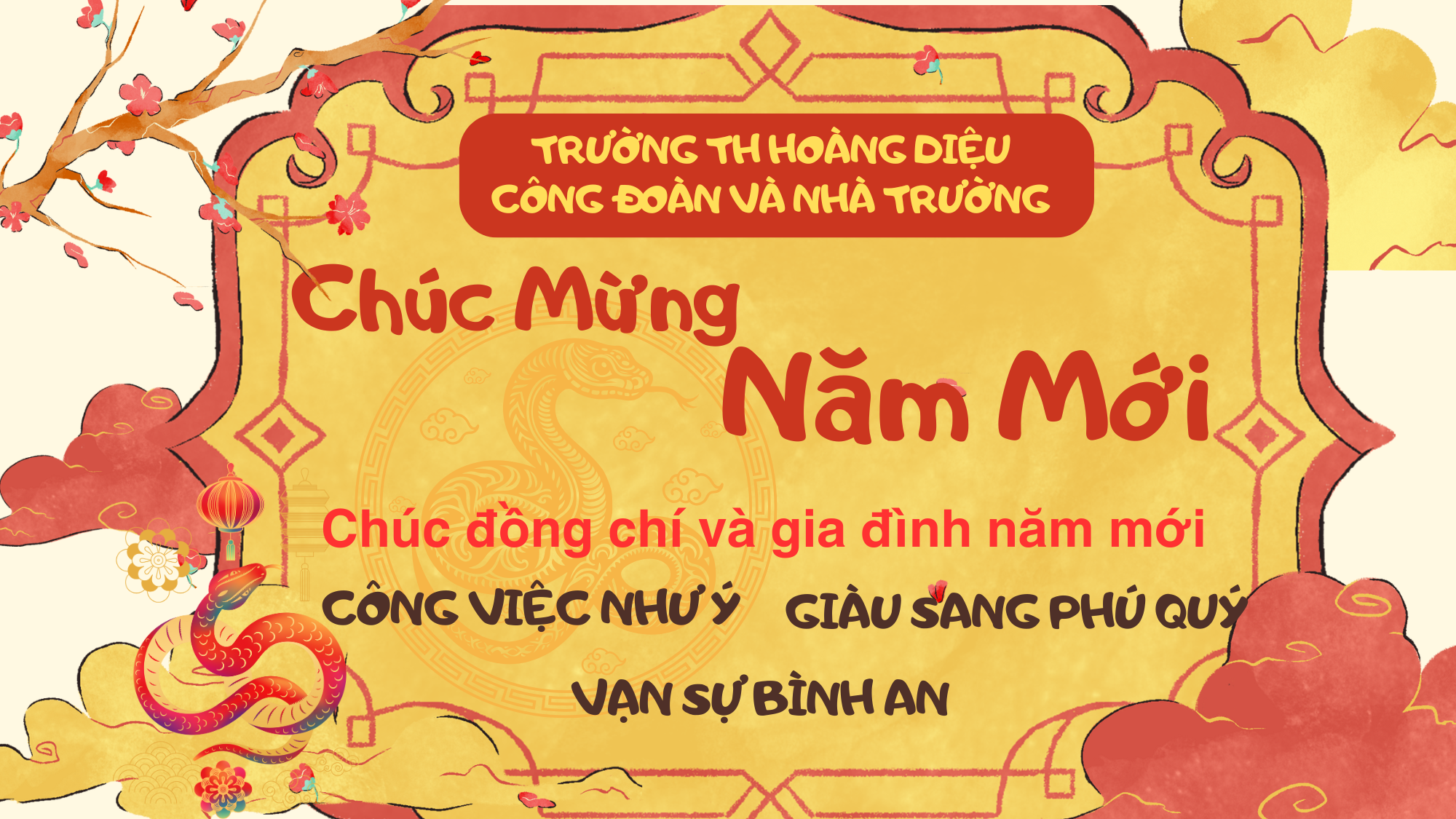 Những món quà Tết ấm áp, sum vầy của Công đoàn trường Tiểu học Hoàng Diệu