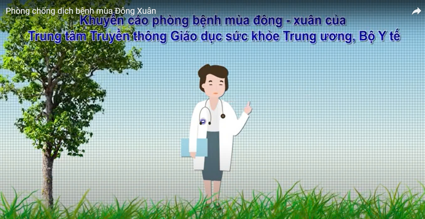 Khuyến cáo phòng chống dịch bệnh mùa đông xuân