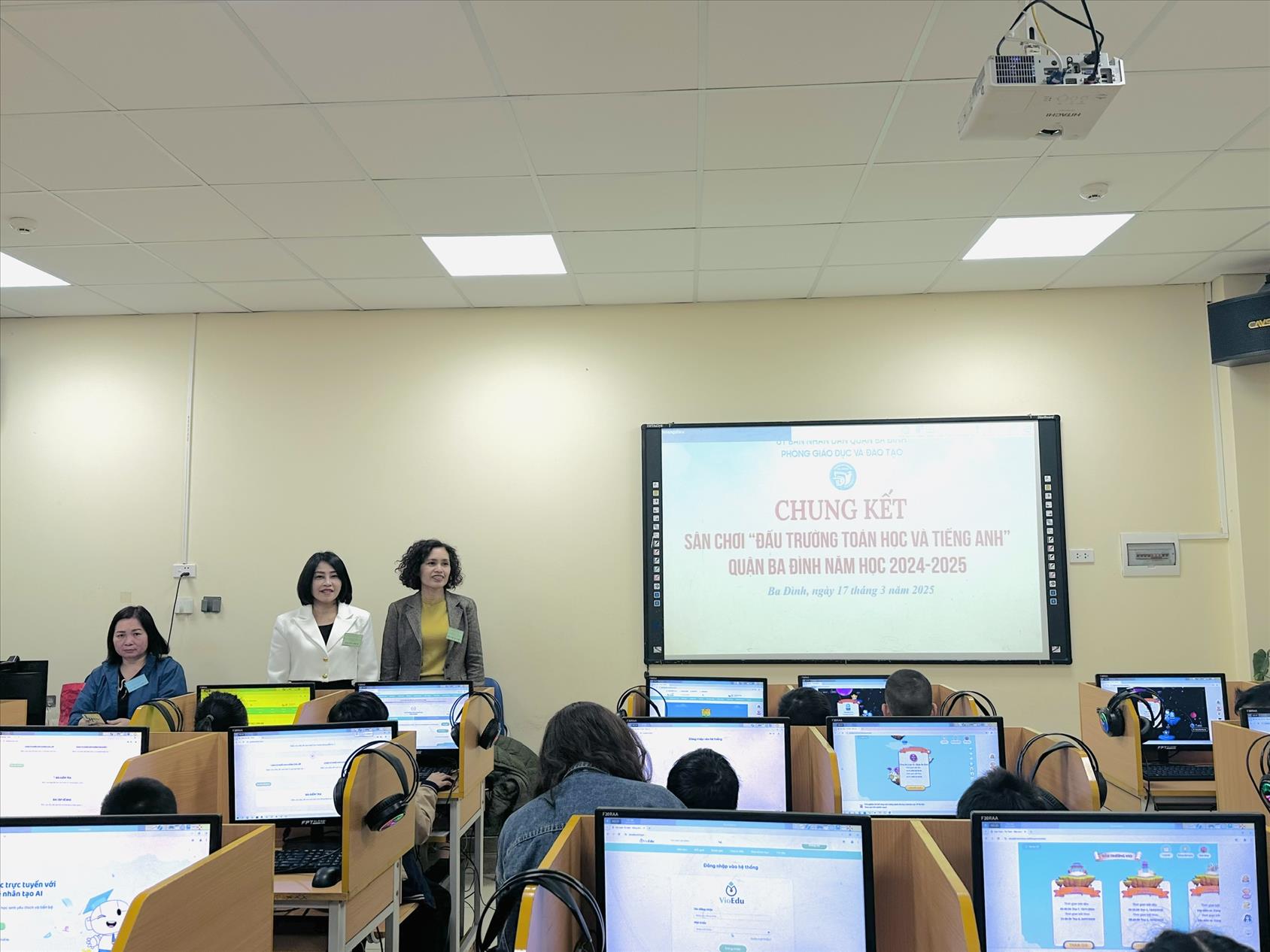 Học sinh khối 1 Trường Tiểu Học Hoàng Diệu tỏa sáng tại Đấu Trường Toán Học Và Tiếng Anh VioEdu năm học 2024 - 2025
