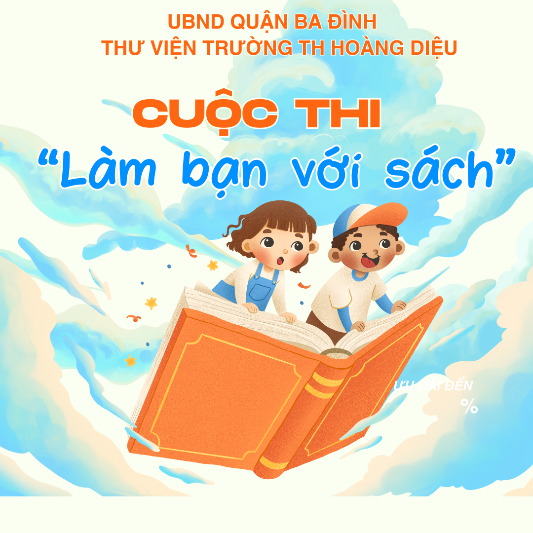 Học sinh trường TH Hoàng Diệu hưởng ứng Cuộc thi “ Làm bạn với sách” năm học 2024 - 2025