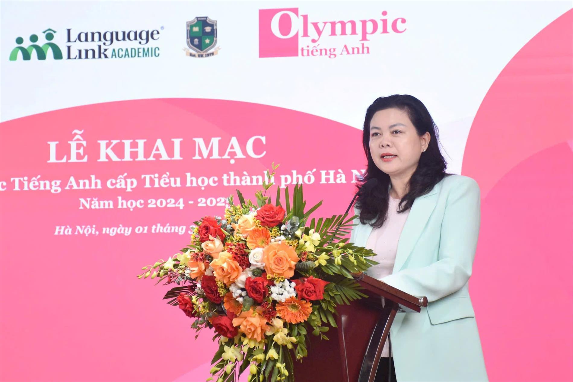 Học sinh trường tiểu học Hoàng Diệu tự tin so tài với hơn 1300 thí sinh tại kỳ thi Olympics tiếng Anh tiểu học cấp thành phố năm học 2024 - 2025.