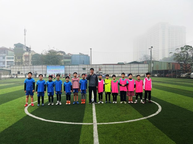Học sinh trường Tiểu học Hoàng Diệu tỏa sáng tại trận sơ loại giải bóng đá nam khối Tiểu học năm học 2024-2025