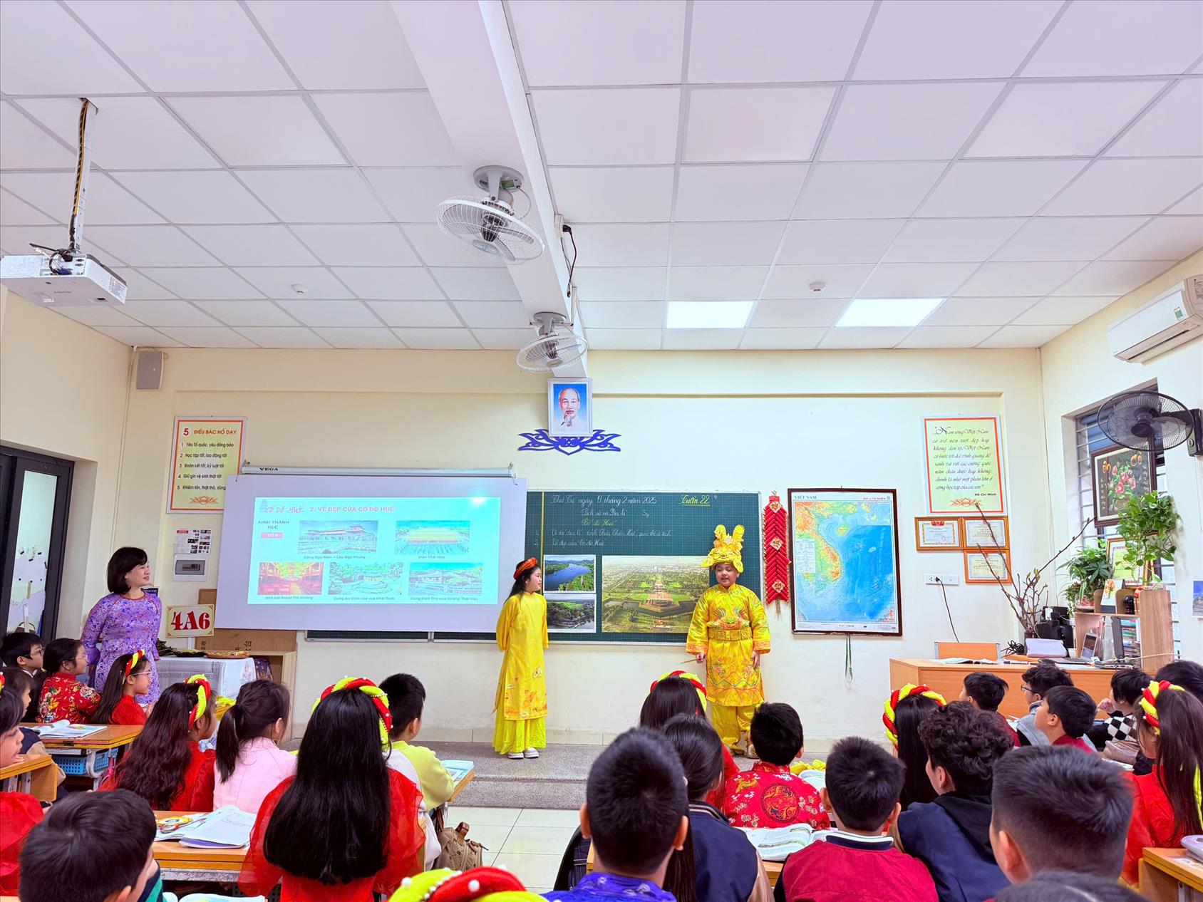 Ấn tượng từ tiết Hội giảng về Cố đô Huế tại lớp 4A6 – Trường Tiểu học Hoàng Diệu
