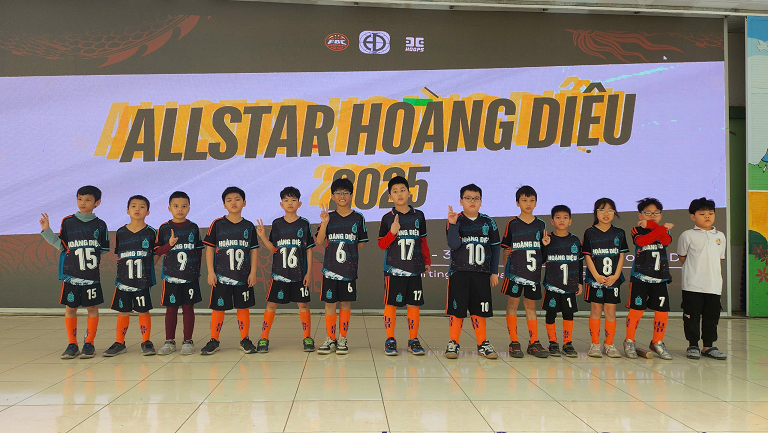 Lớp 3A3 và tinh thần thể thao hăng hái trong giải đấu bóng rổ Hoàng Diệu Allstars