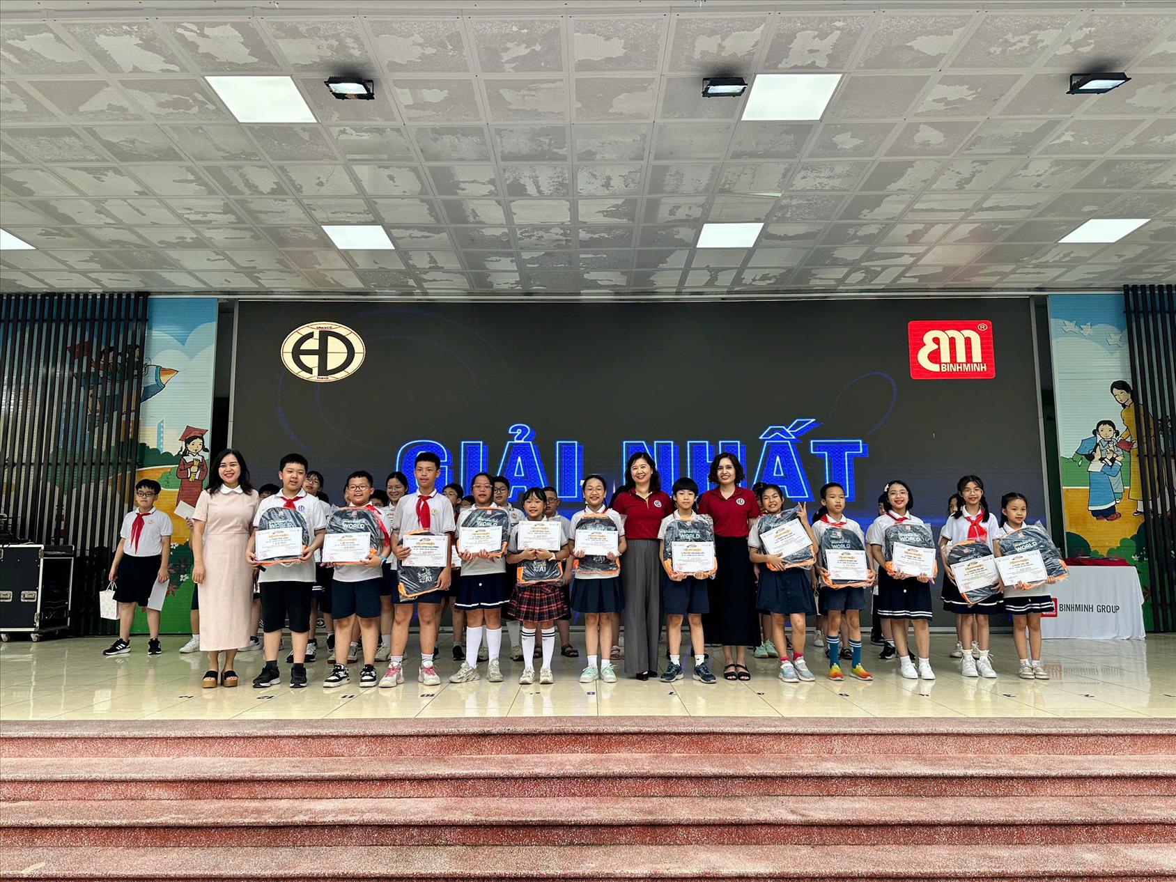Chương trình “Cuộc đua kỳ thú – English Marathon” tại trường tiểu học Hoàng Diệu: Một hành trình học mà chơi – chơi mà học