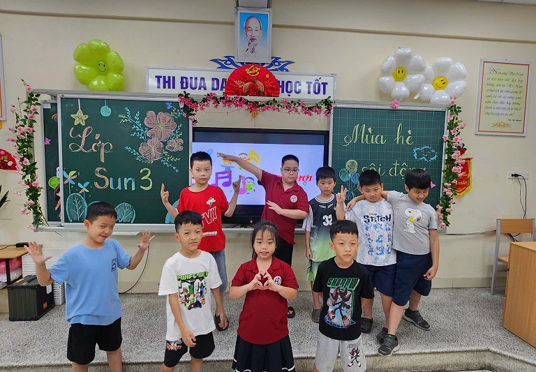 Mùa hè sôi động của các bạn nhỏ lớp SUN 3 – những trải nghiệm bổ ích và thú vị