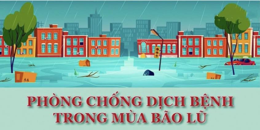 Phòng chống dịch bệnh sau mưa bão