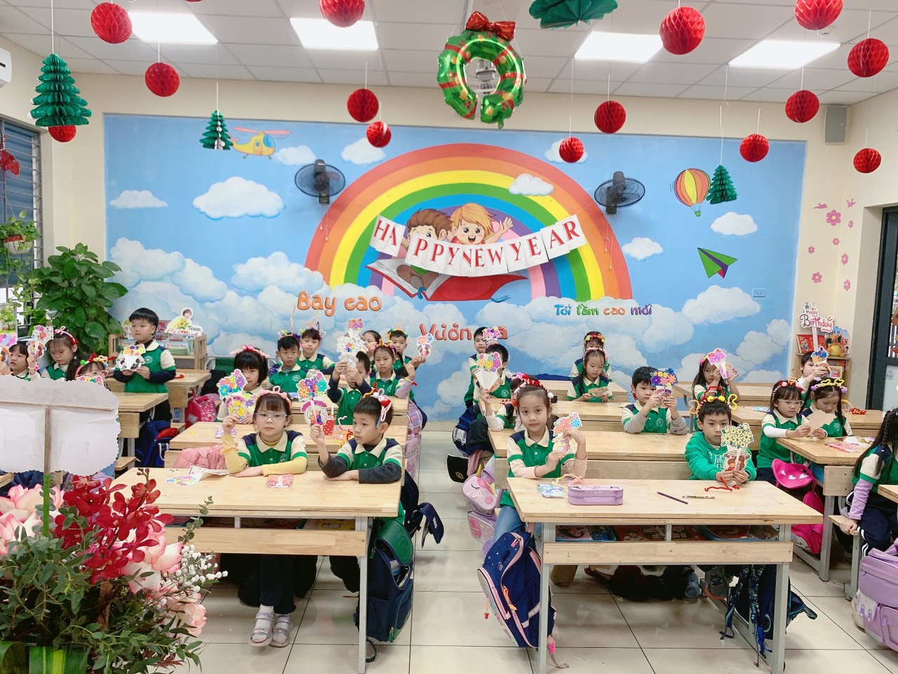 A group of children in a classroomAI-generated content may be incorrect.