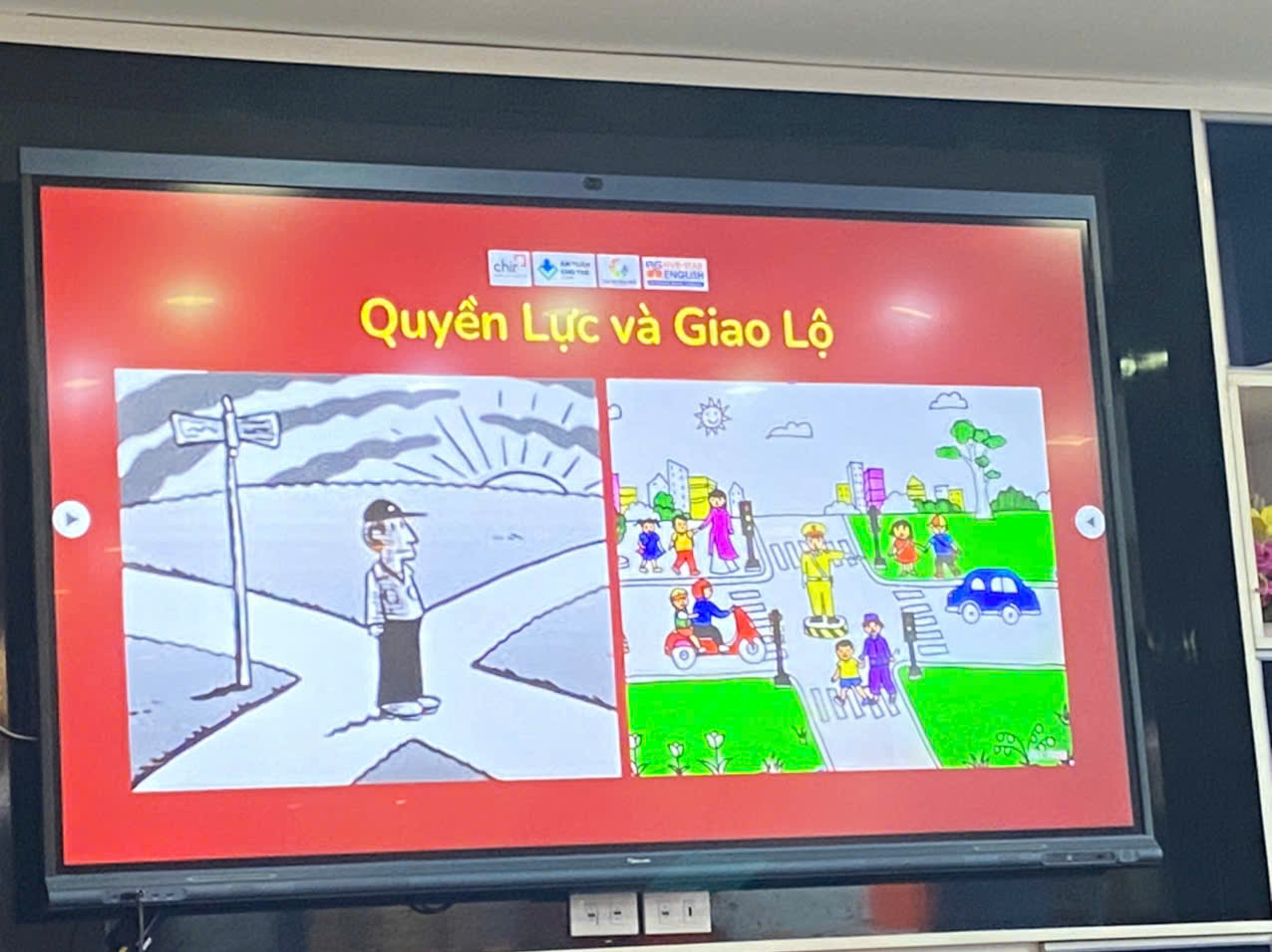 A screen with a cartoon on it

AI-generated content may be incorrect.
