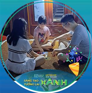 TỰ HÀO HỌC SINH HOÀNG DIỆU: TÍCH CỰC HƯỞNG ỨNG GIỜ TRÁI ĐẤT – LAN TỎA LỐI SỐNG XANH!