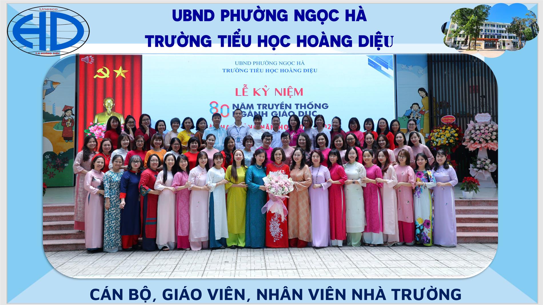 cán bộ nhân viên nhà trường