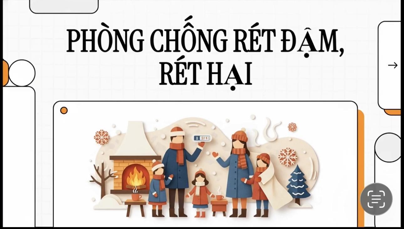 Chủ động phòng chống rét – Giữ ấm, bảo vệ sức khỏe cho bản thân