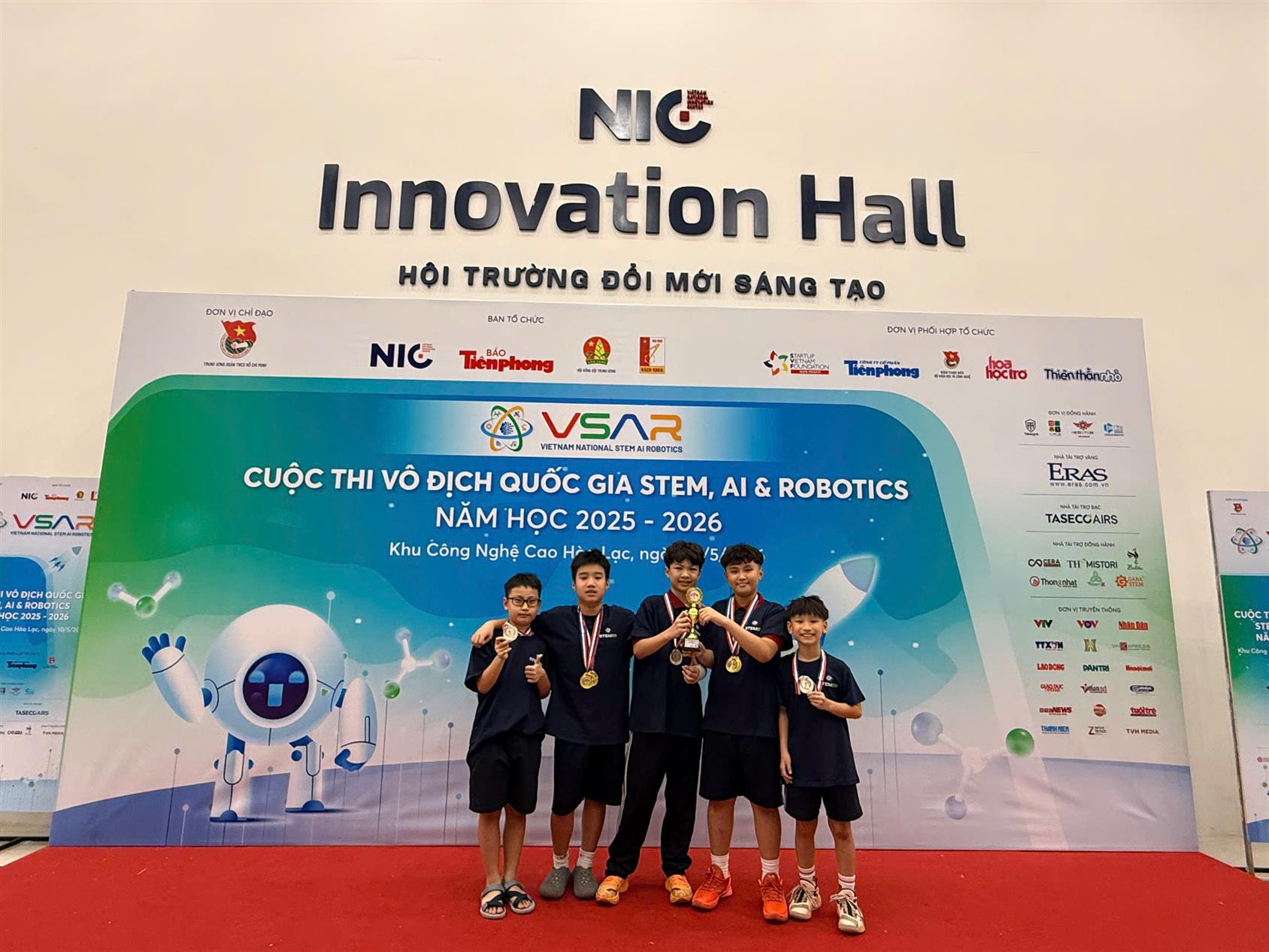 🌟 DẤU ẤN RỰC RỠ CỦA TRƯỜNG TIỂU HỌC HOÀNG DIỆU TẠI VÒNG CHUNG KẾT QUỐC GIA VSAR 2026 🌟