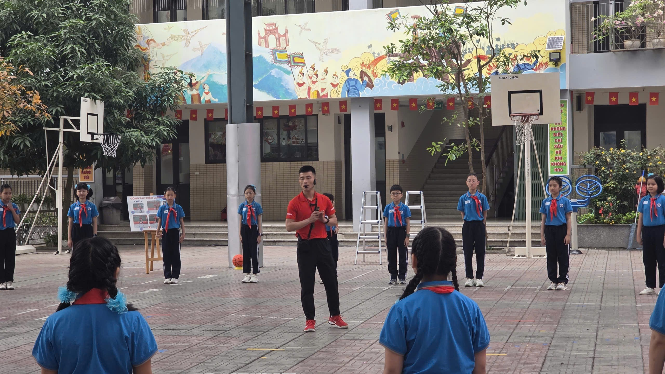 A group of children playing a gameAI-generated content may be incorrect.